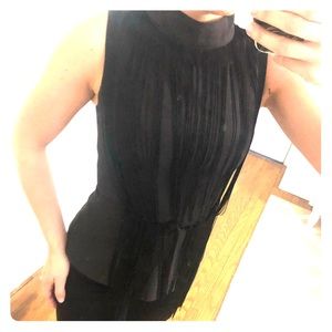 KEEPSAKE Fringe Sleeveless Top
